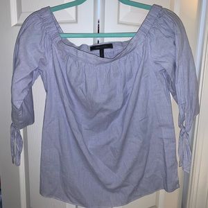 BCBG off the shoulder top